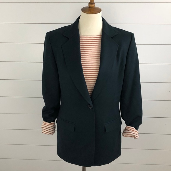 Pendleton Jackets & Blazers - Vintage Women's Pendelton Green Blazer, 6